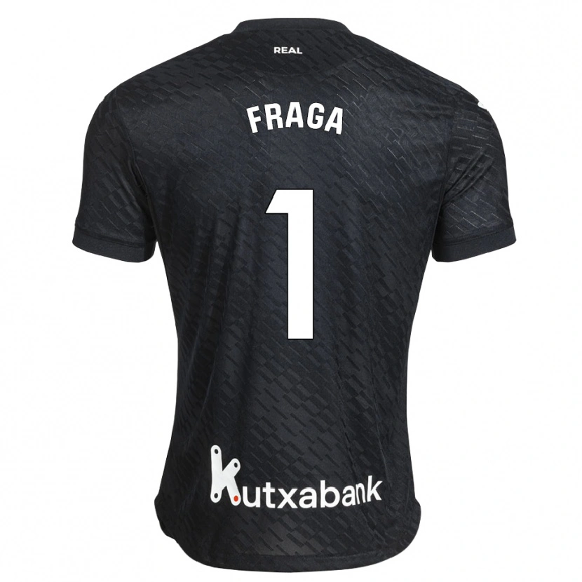 Danxen Dames Aitor Fraga #1 Zwart Wit Uitshirt Uittenue 2026/27 T-Shirt