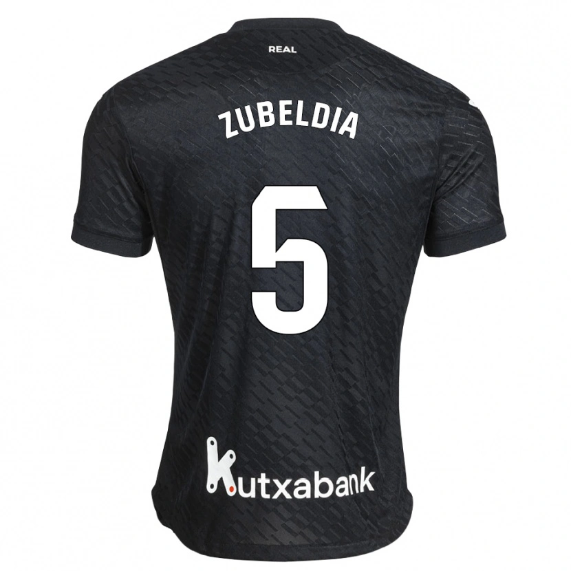 Danxen Dames Igor Zubeldia #5 Zwart Wit Uitshirt Uittenue 2026/27 T-Shirt