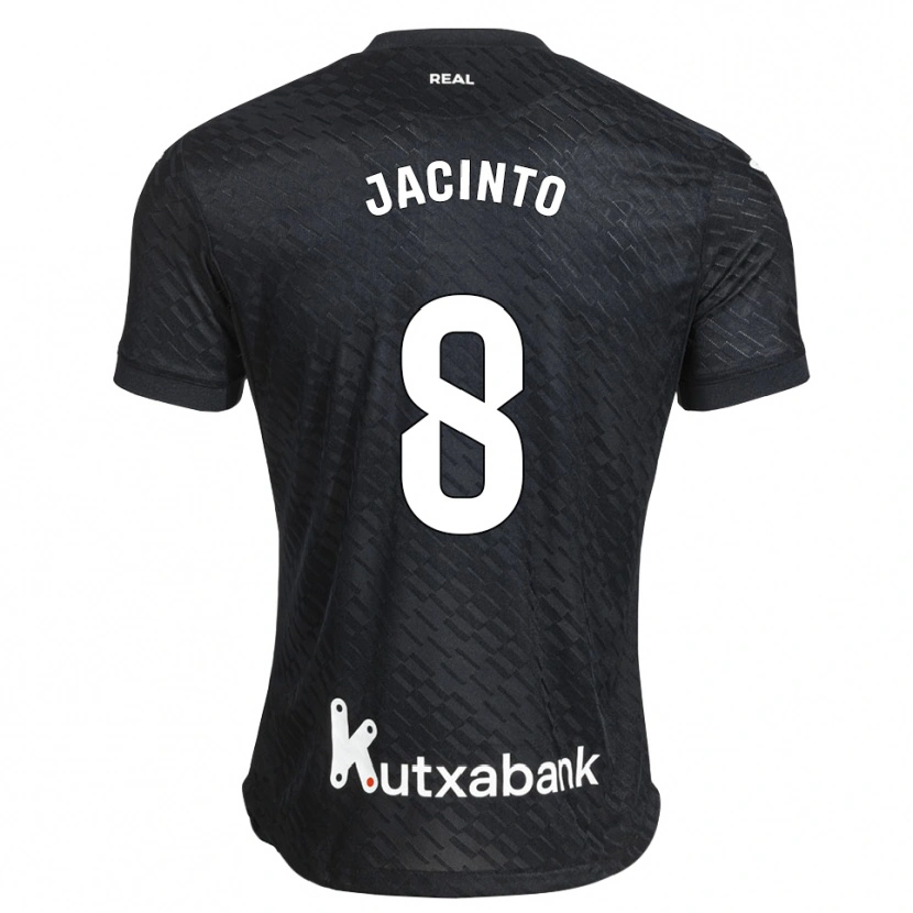 Danxen Dames Andreia De Jesus Jacinto #8 Zwart Wit Uitshirt Uittenue 2026/27 T-Shirt
