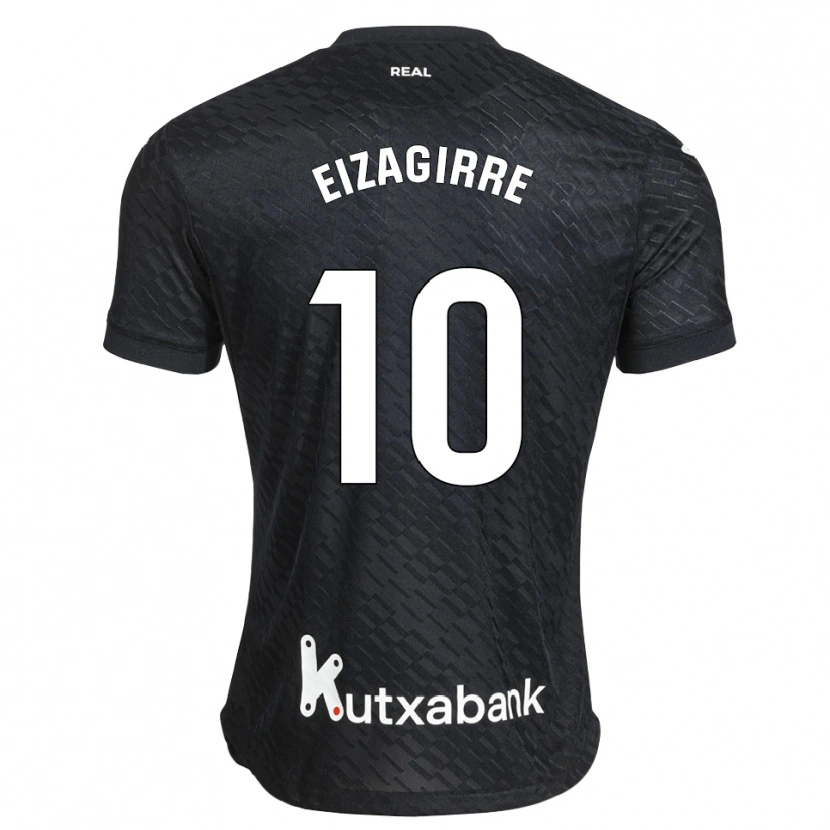 Danxen Dames Nerea Eizagirre Lasa #10 Zwart Wit Uitshirt Uittenue 2026/27 T-Shirt