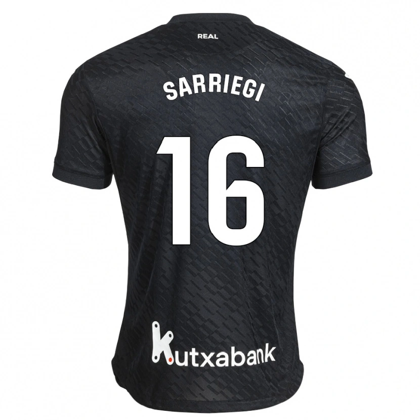 Danxen Dames Nora Sarriegi #16 Zwart Wit Uitshirt Uittenue 2026/27 T-Shirt
