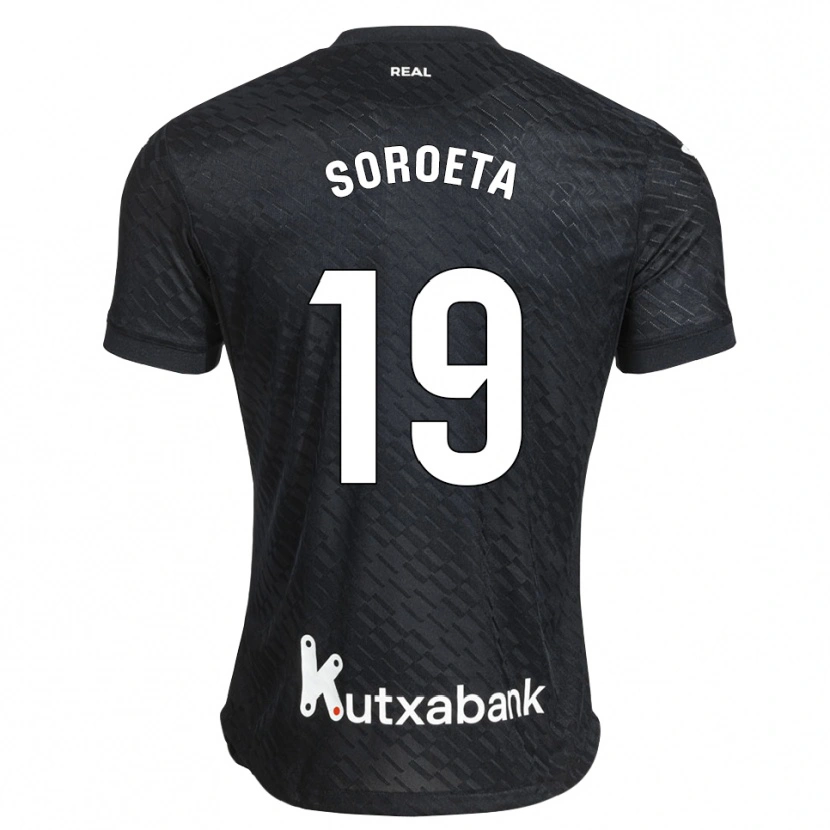 Danxen Dames Javier Soroeta #19 Zwart Wit Uitshirt Uittenue 2026/27 T-Shirt