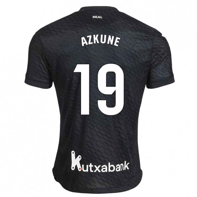 Danxen Dames Ekain Azkune #19 Zwart Wit Uitshirt Uittenue 2026/27 T-Shirt