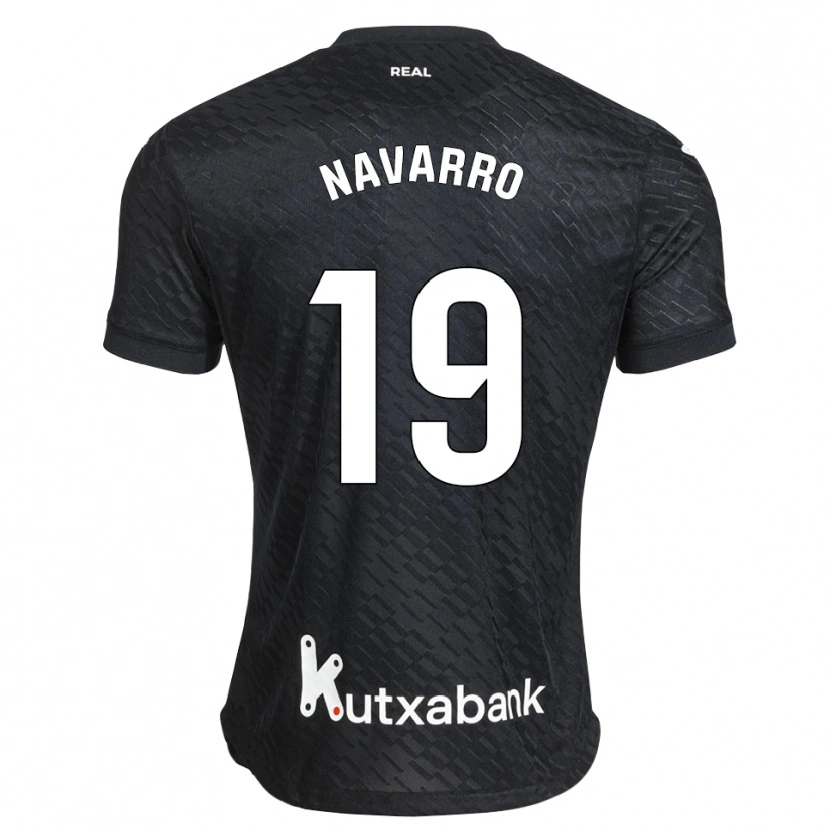 Danxen Dames Lorena Navarro #19 Zwart Wit Uitshirt Uittenue 2026/27 T-Shirt