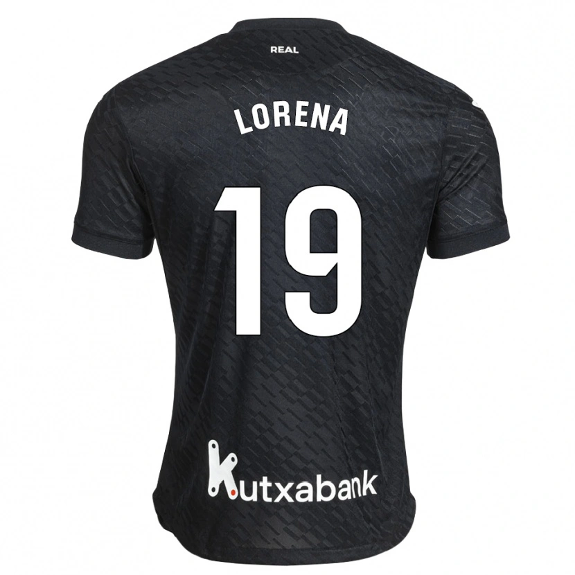 Danxen Dames Lorena Navarro Domínguez #19 Zwart Wit Uitshirt Uittenue 2026/27 T-Shirt
