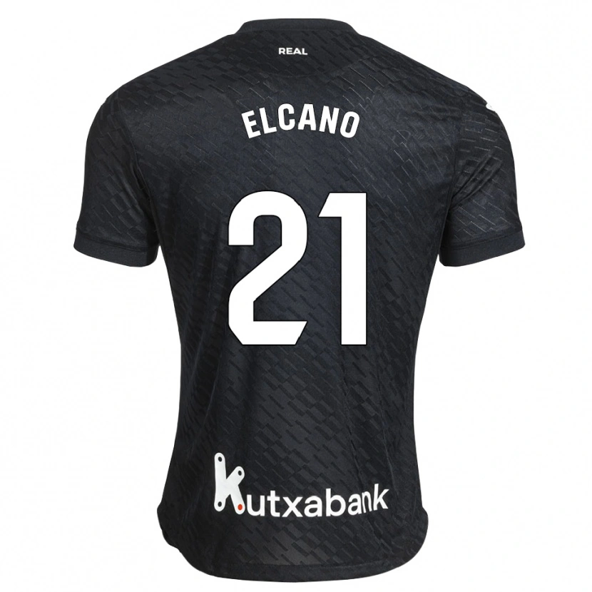 Danxen Dames Markel Elcano #21 Zwart Wit Uitshirt Uittenue 2026/27 T-Shirt