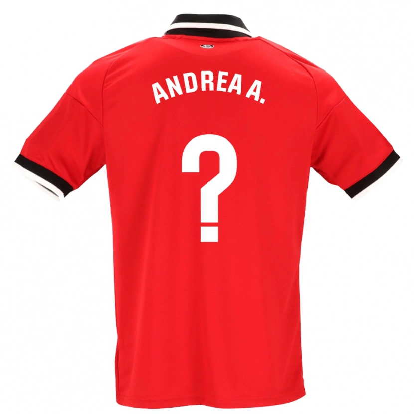 Danxen Dames Andrea Abigail Álvarez Donis #0 Zwart Wit Rood Uitshirt Uittenue 2026/27 T-Shirt