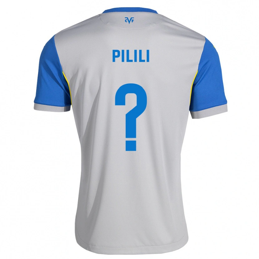 Danxen Dames Lucas Pilili #0 Dodgerblauw Grijs Uitshirt Uittenue 2026/27 T-Shirt