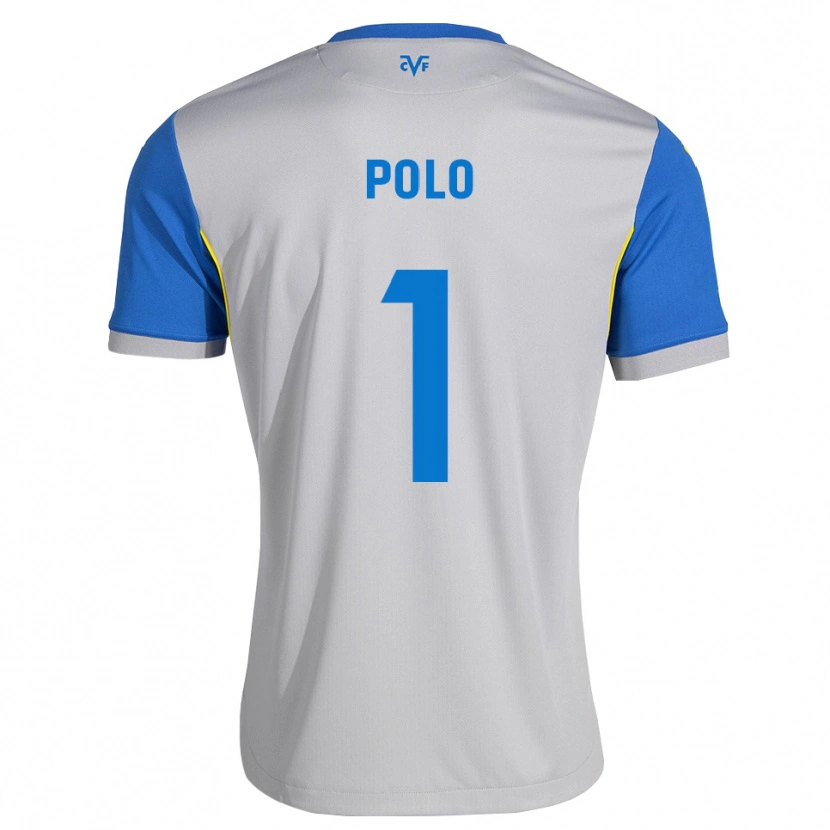 Danxen Dames Pau Polo #1 Dodgerblauw Grijs Uitshirt Uittenue 2026/27 T-Shirt