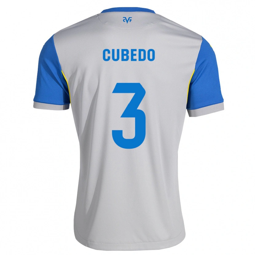 Danxen Dames Cristina Cubedo #3 Dodgerblauw Grijs Uitshirt Uittenue 2026/27 T-Shirt