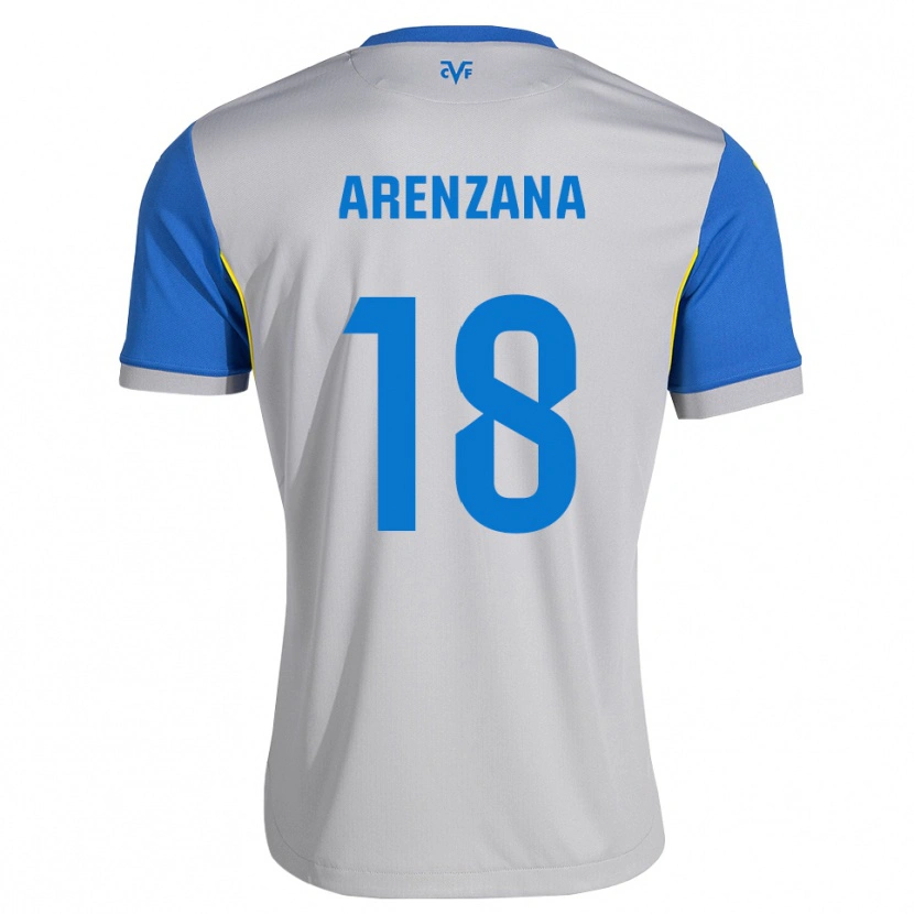 Danxen Dames Pablo Arenzana #18 Dodgerblauw Grijs Uitshirt Uittenue 2026/27 T-Shirt