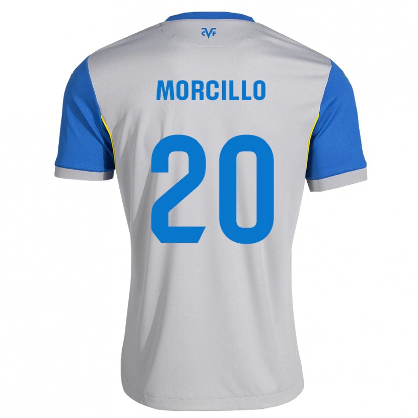 Danxen Dames Raquel Morcillo #20 Dodgerblauw Grijs Uitshirt Uittenue 2026/27 T-Shirt