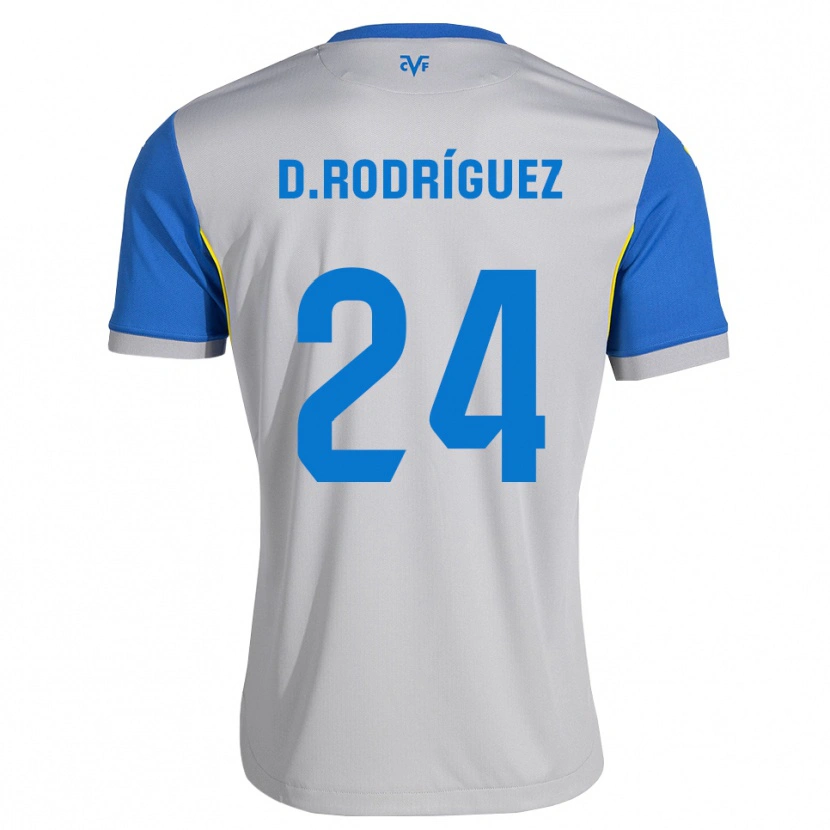 Danxen Dames Patas #24 Dodgerblauw Grijs Uitshirt Uittenue 2026/27 T-Shirt