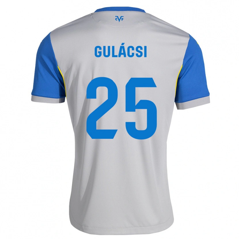 Danxen Dames Péter Gulácsi #25 Dodgerblauw Grijs Uitshirt Uittenue 2026/27 T-Shirt
