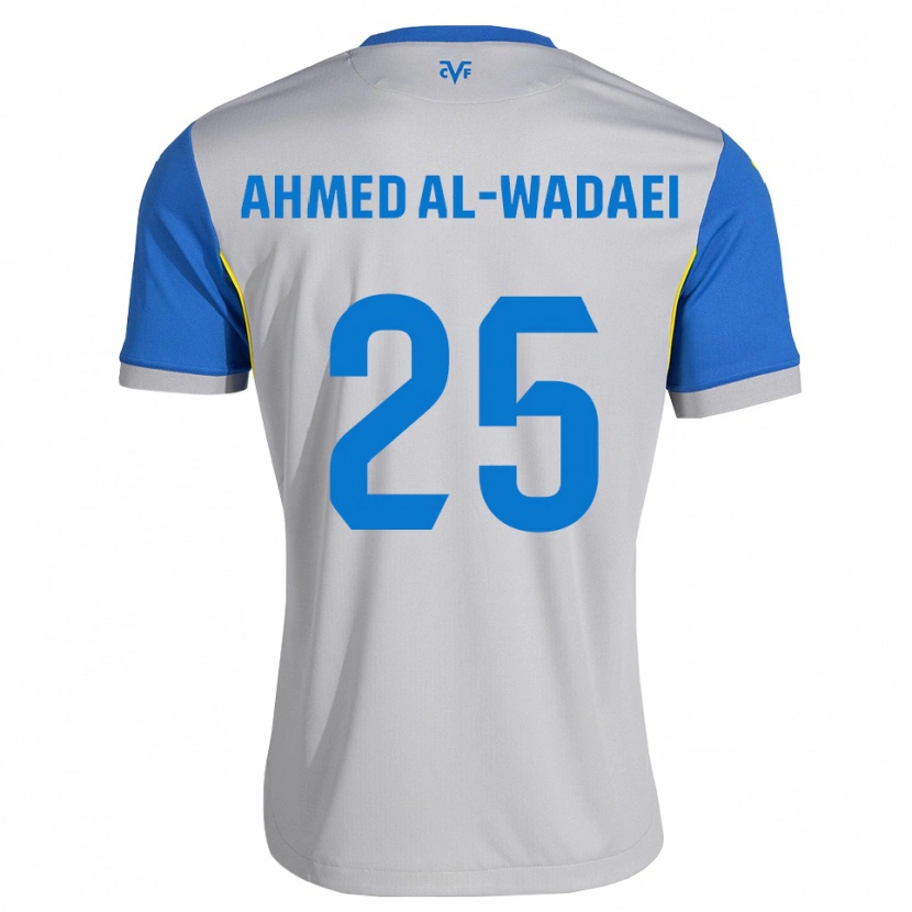 Danxen Dames Sayed Ahmed Al-Wadaei #25 Dodgerblauw Grijs Uitshirt Uittenue 2026/27 T-Shirt
