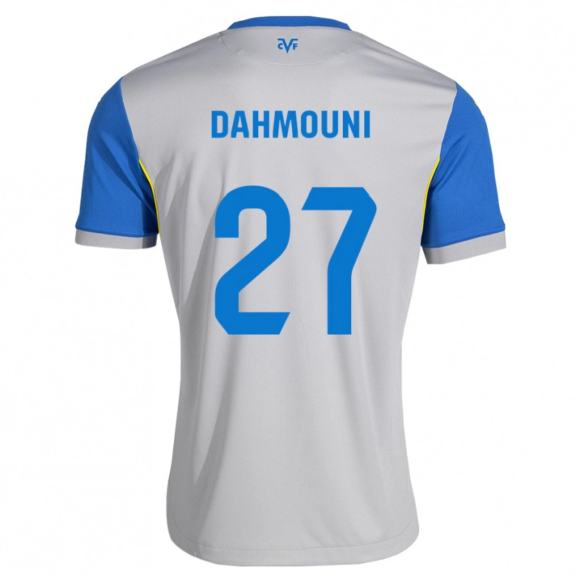Danxen Dames Moha Dahmouni #27 Dodgerblauw Grijs Uitshirt Uittenue 2026/27 T-Shirt