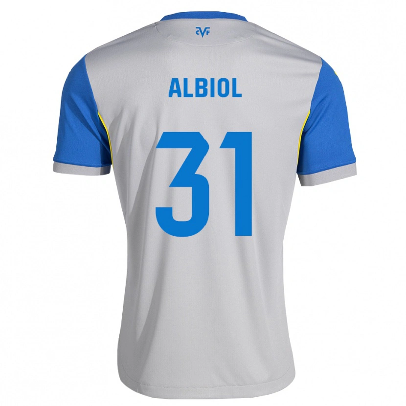 Danxen Dames Thiago Albiol #31 Dodgerblauw Grijs Uitshirt Uittenue 2026/27 T-Shirt