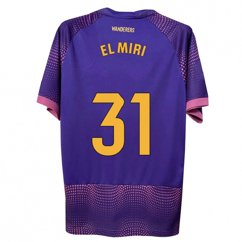 Danxen Dames Walid El Miri #31 Paars Wit Roze Uitshirt Uittenue 2026/27 T-Shirt