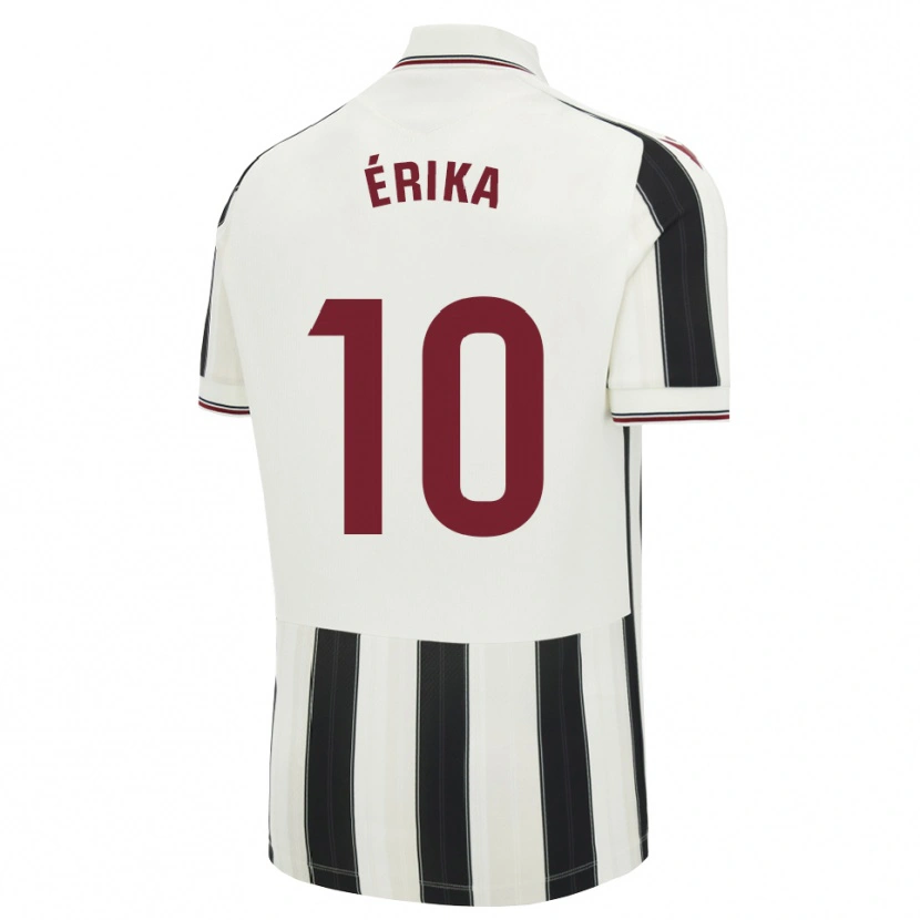 Danxen Dames Érika González #10 Zwart Wit Rood Uitshirt Uittenue 2026/27 T-Shirt