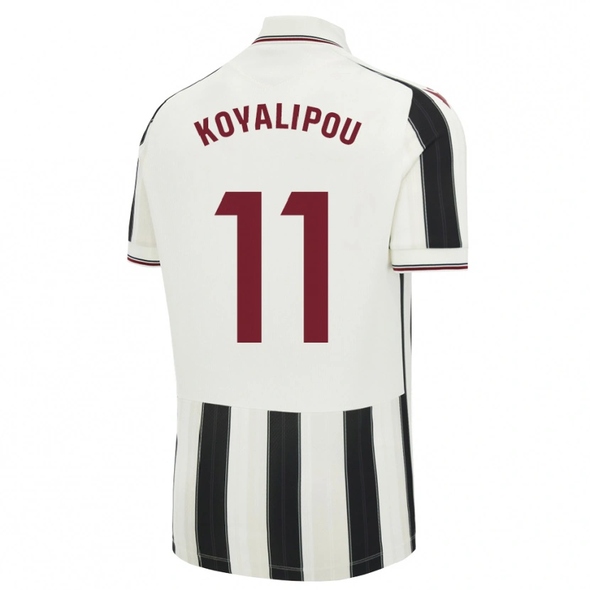 Danxen Dames Goduine Koyalipou #11 Zwart Wit Rood Uitshirt Uittenue 2026/27 T-Shirt