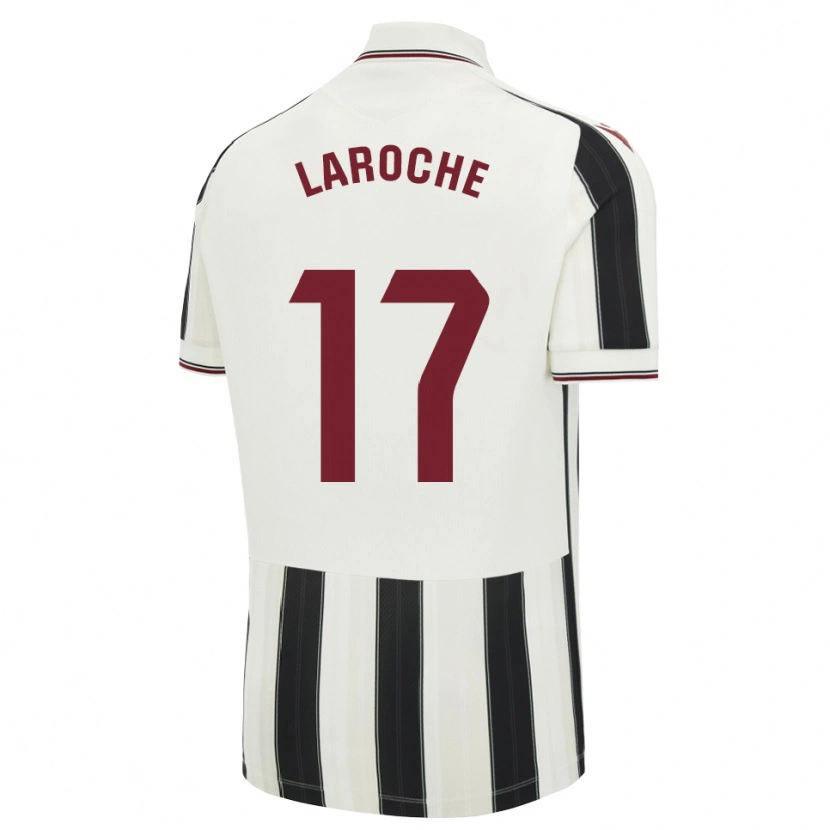 Danxen Dames Xavier Laroche #17 Zwart Wit Rood Uitshirt Uittenue 2026/27 T-Shirt