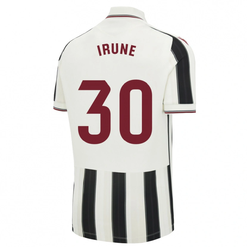 Danxen Dames Irune Cervera #30 Zwart Wit Rood Uitshirt Uittenue 2026/27 T-Shirt