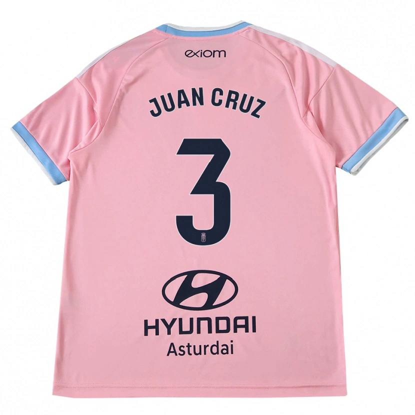 Danxen Dames Juan Cruz #3 Centaurieblauw Roze Uitshirt Uittenue 2026/27 T-Shirt