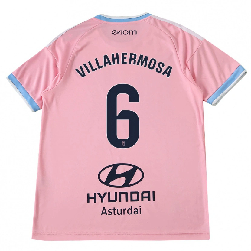 Danxen Dames Dani Villahermosa #6 Centaurieblauw Roze Uitshirt Uittenue 2026/27 T-Shirt