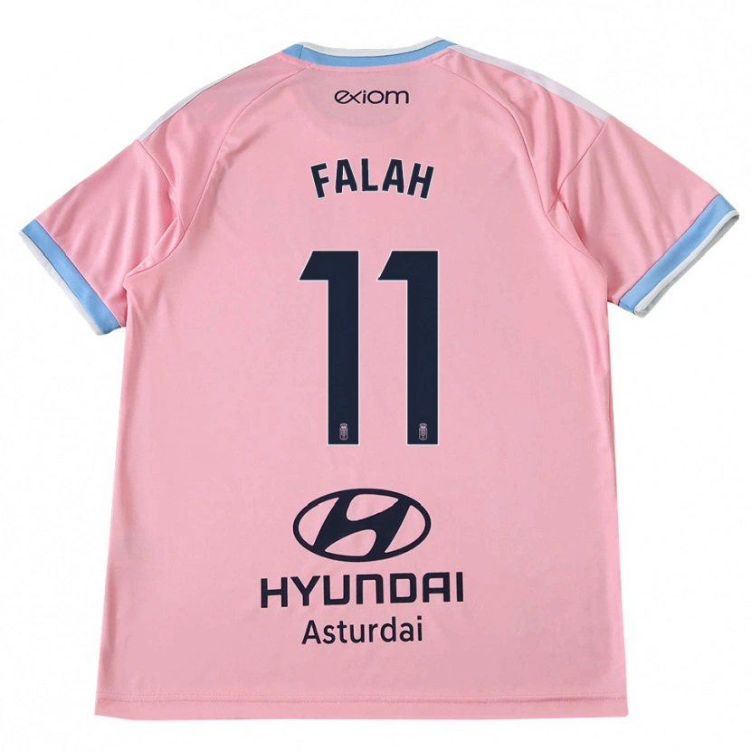 Danxen Dames Omar Falah #11 Centaurieblauw Roze Uitshirt Uittenue 2026/27 T-Shirt