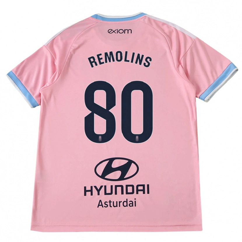 Danxen Dames Ot Remolins #80 Centaurieblauw Roze Uitshirt Uittenue 2026/27 T-Shirt