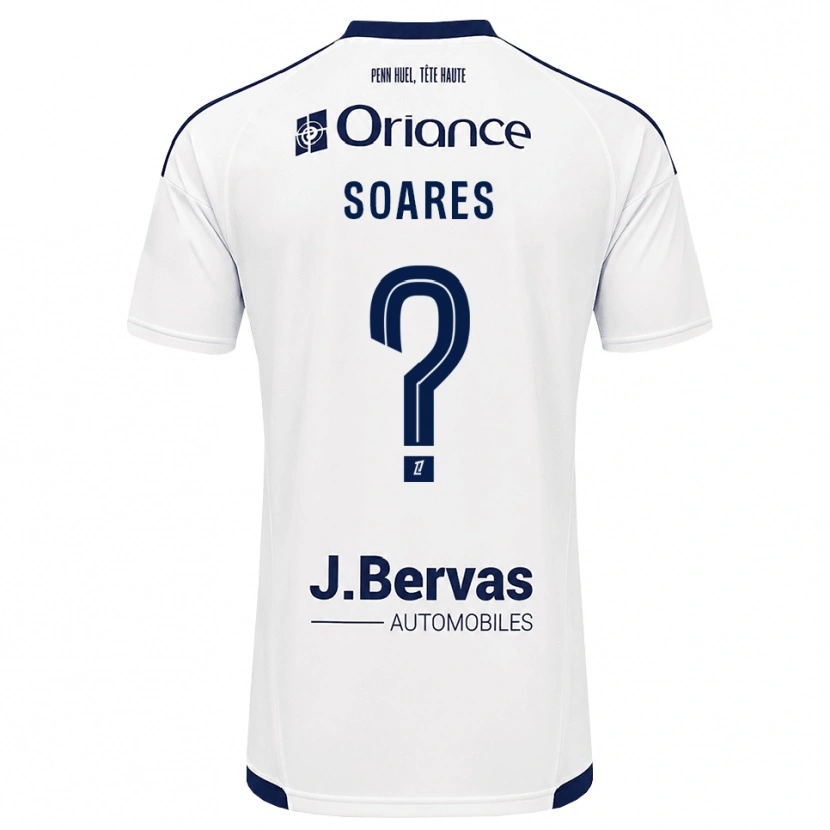 Danxen Dames Louane Das Neves Soares #0 Marineblauw Wit Uitshirt Uittenue 2026/27 T-Shirt