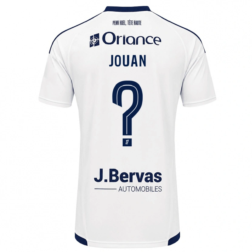 Danxen Dames Léonie Jouan #0 Marineblauw Wit Uitshirt Uittenue 2026/27 T-Shirt