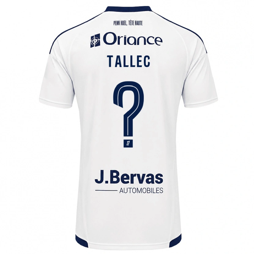 Danxen Dames Ylionna Tallec #0 Marineblauw Wit Uitshirt Uittenue 2026/27 T-Shirt