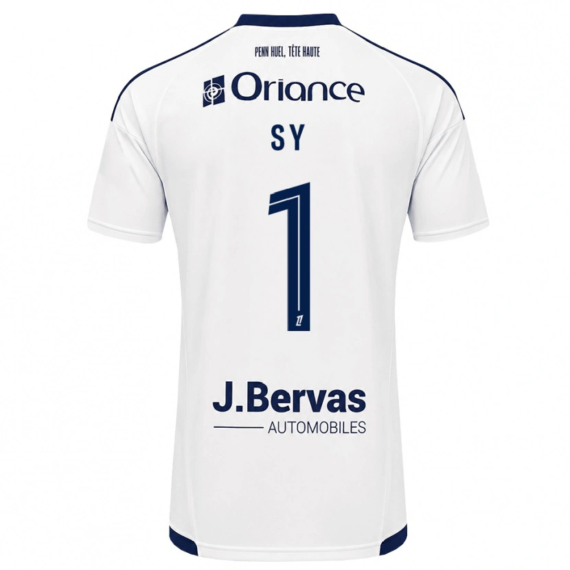 Danxen Dames Seydou Sy #1 Marineblauw Wit Uitshirt Uittenue 2026/27 T-Shirt