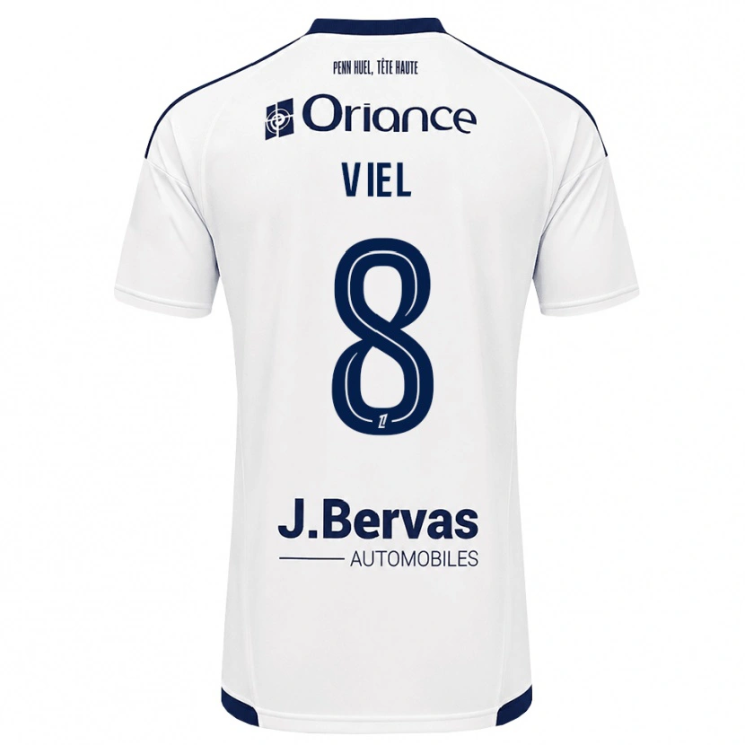 Danxen Dames Sacha Viel #8 Marineblauw Wit Uitshirt Uittenue 2026/27 T-Shirt