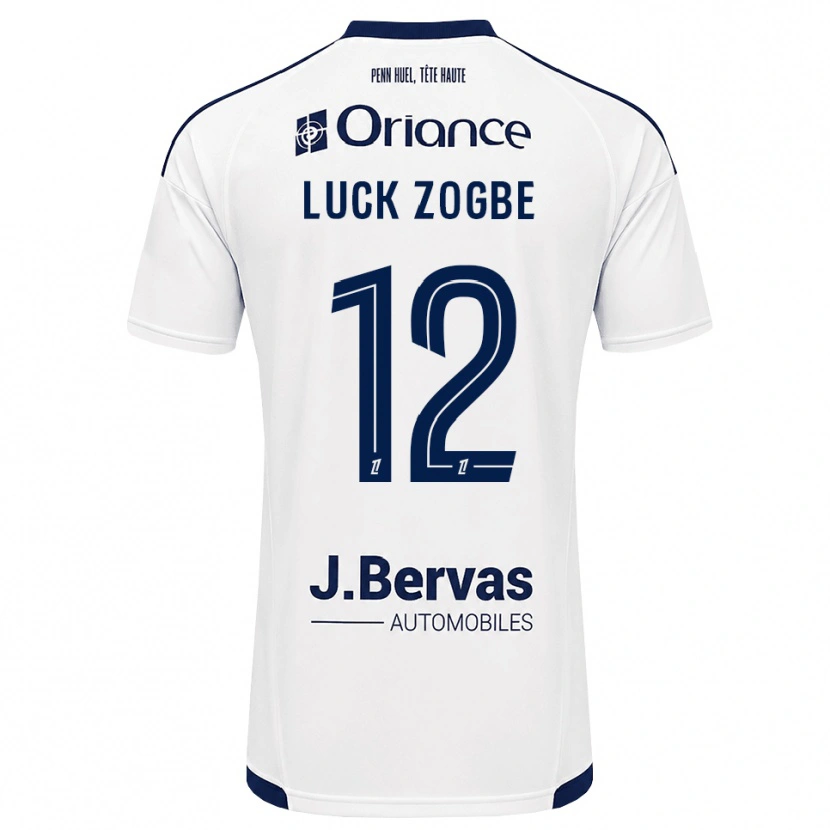 Danxen Dames Luck Zogbé #12 Marineblauw Wit Uitshirt Uittenue 2026/27 T-Shirt