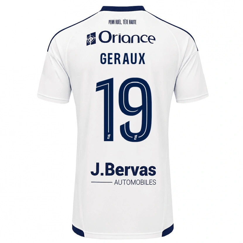 Danxen Dames Noan Geraux #19 Marineblauw Wit Uitshirt Uittenue 2026/27 T-Shirt