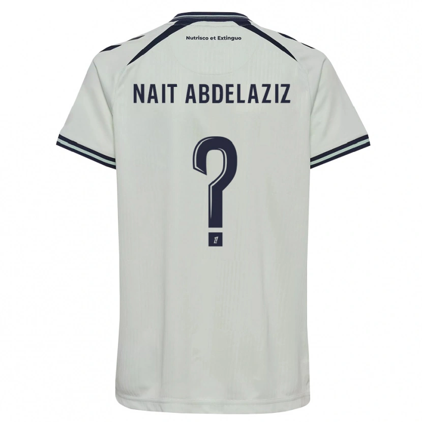 Danxen Dames Elias Naït Abdelaziz #0 Middernachtblauw Wit Uitshirt Uittenue 2026/27 T-Shirt