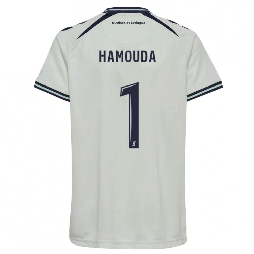 Danxen Dames Adel Hamouda #1 Middernachtblauw Wit Uitshirt Uittenue 2026/27 T-Shirt