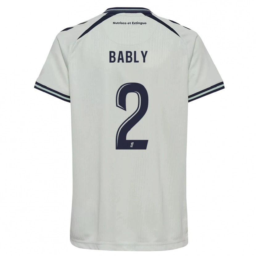Danxen Dames Emmanuel Bably #2 Middernachtblauw Wit Uitshirt Uittenue 2026/27 T-Shirt