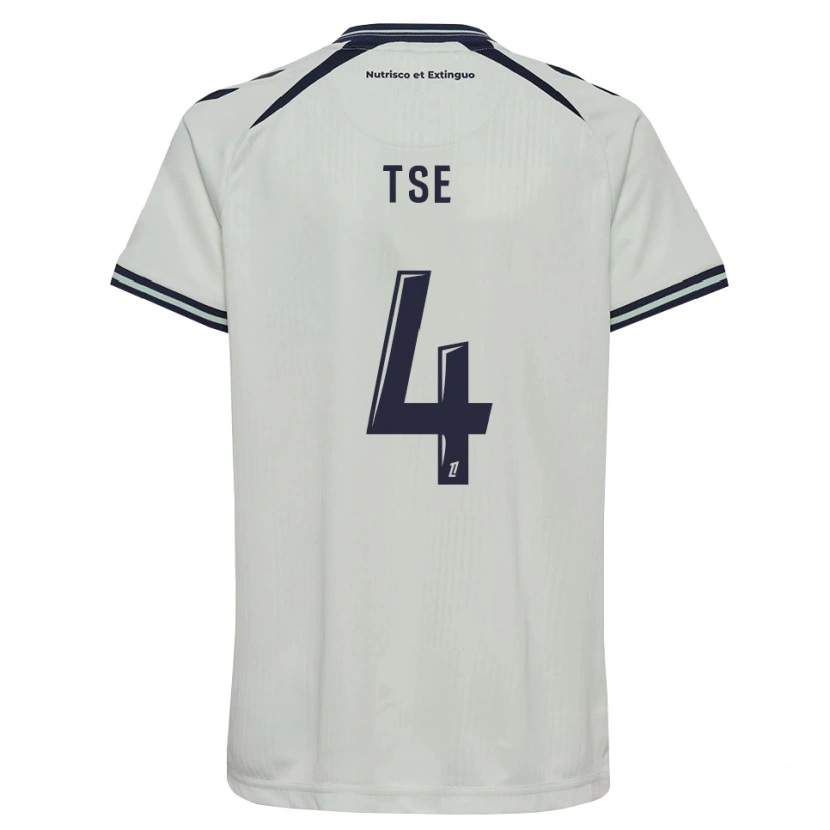 Danxen Dames Élisabeth Tsé #4 Middernachtblauw Wit Uitshirt Uittenue 2026/27 T-Shirt