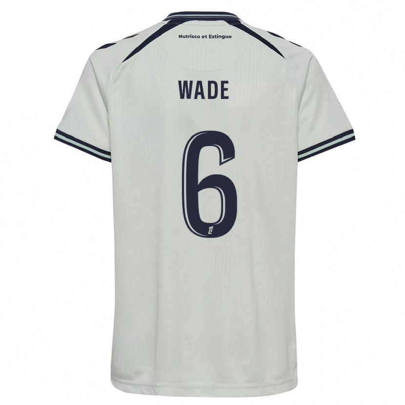 Danxen Dames Bocar Wade #6 Middernachtblauw Wit Uitshirt Uittenue 2026/27 T-Shirt