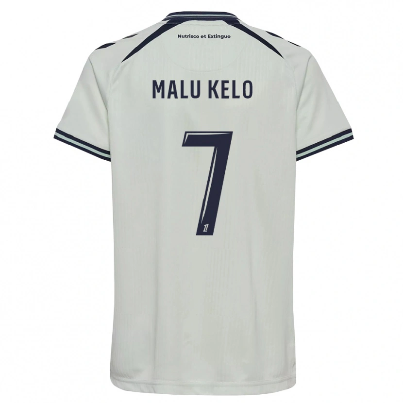 Danxen Dames Yohann Malu Kelo #7 Middernachtblauw Wit Uitshirt Uittenue 2026/27 T-Shirt