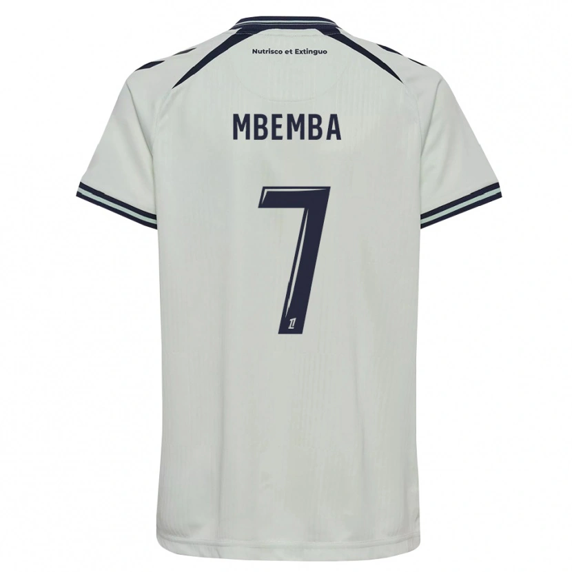 Danxen Dames Abdallah Mbemba #7 Middernachtblauw Wit Uitshirt Uittenue 2026/27 T-Shirt