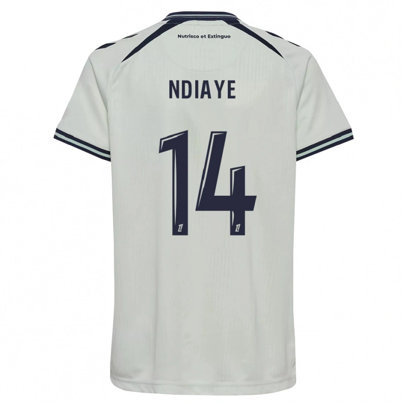 Danxen Dames Rassoul Ndiaye #14 Middernachtblauw Wit Uitshirt Uittenue 2026/27 T-Shirt