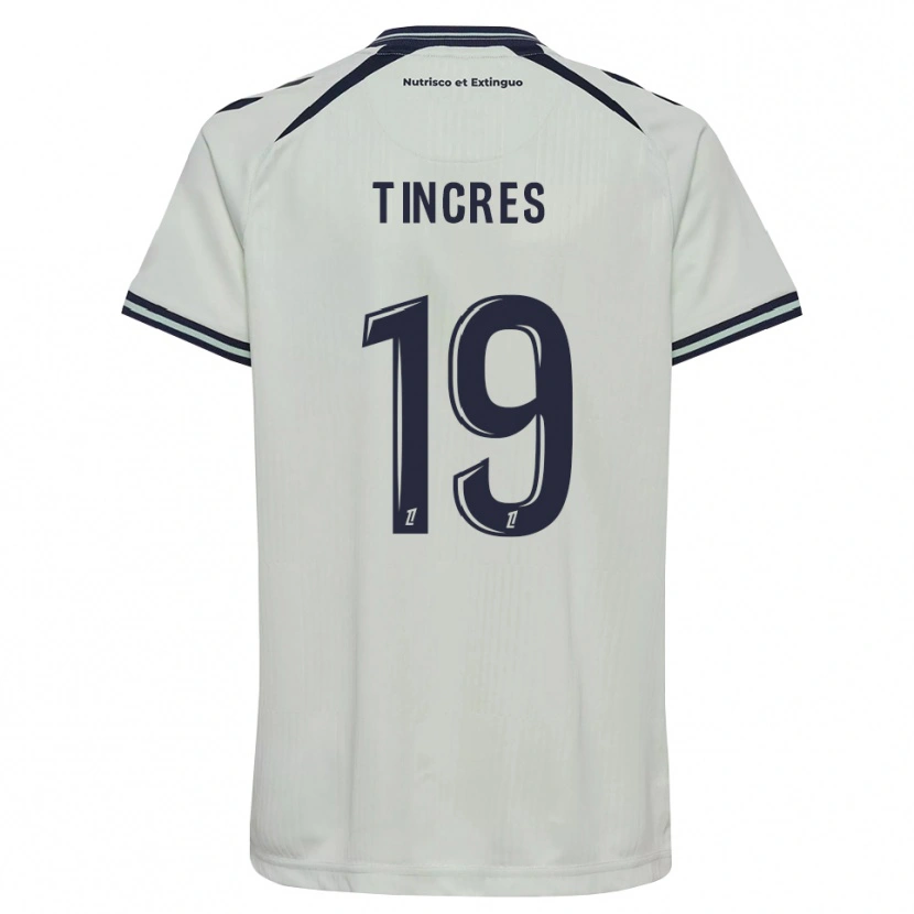 Danxen Dames Joan Tincres #19 Middernachtblauw Wit Uitshirt Uittenue 2026/27 T-Shirt