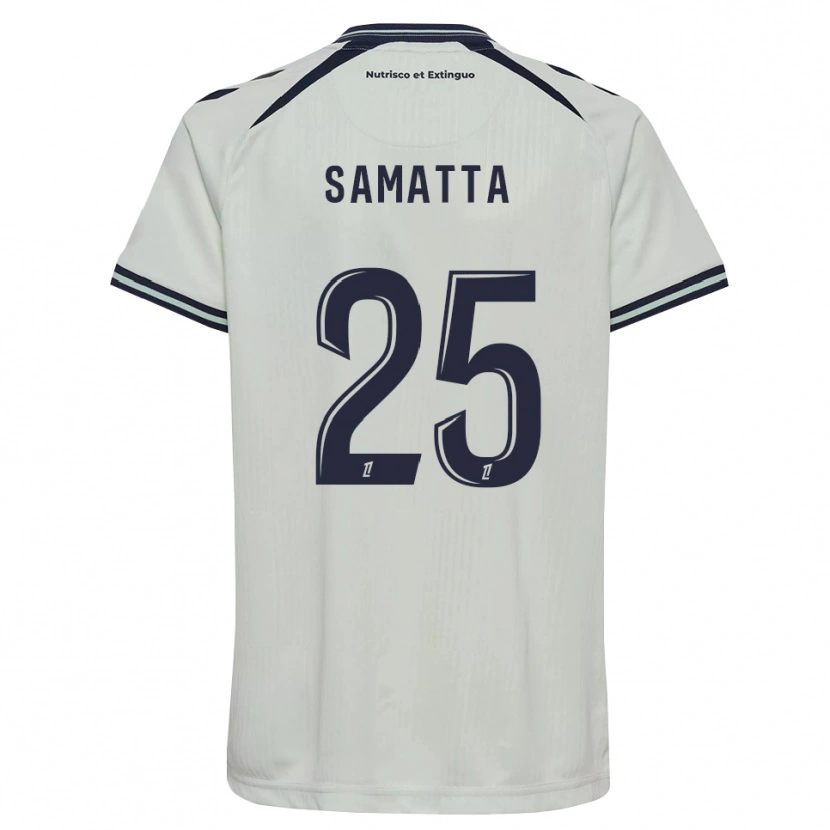 Danxen Dames Mbwana Samatta #25 Middernachtblauw Wit Uitshirt Uittenue 2026/27 T-Shirt