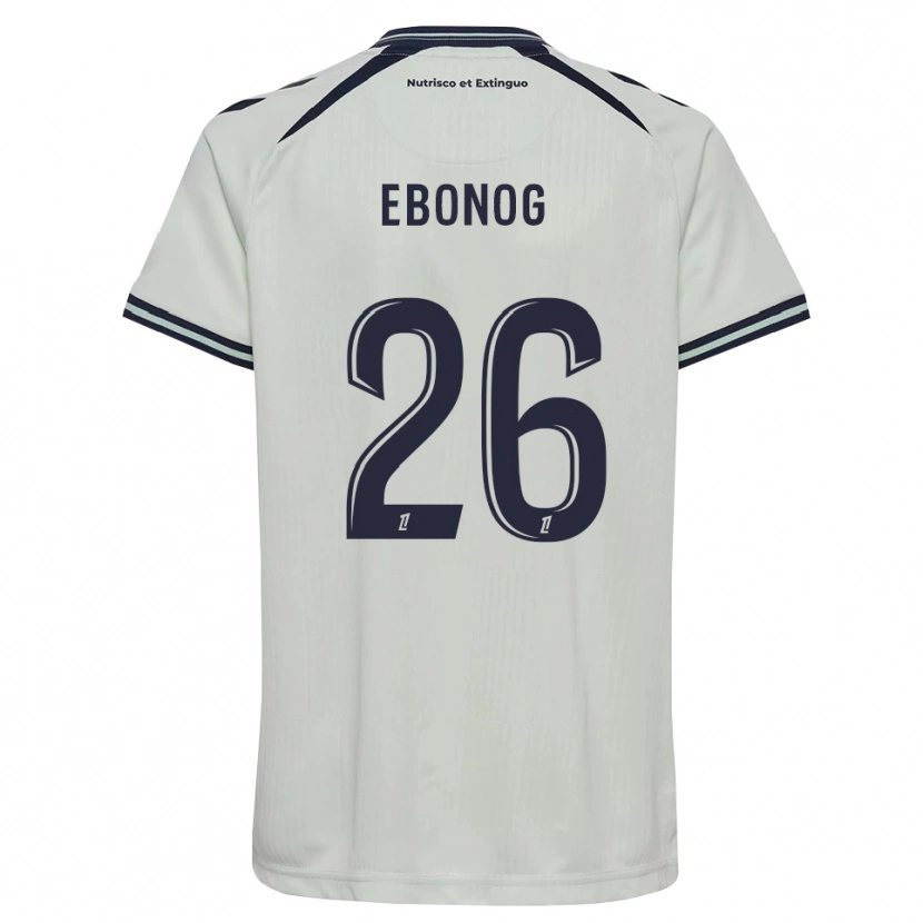 Danxen Dames Simon Ebonog #26 Middernachtblauw Wit Uitshirt Uittenue 2026/27 T-Shirt