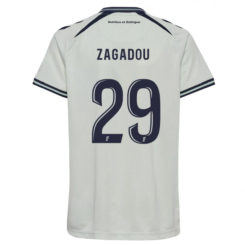 Danxen Dames Stephan Zagadou #29 Middernachtblauw Wit Uitshirt Uittenue 2026/27 T-Shirt