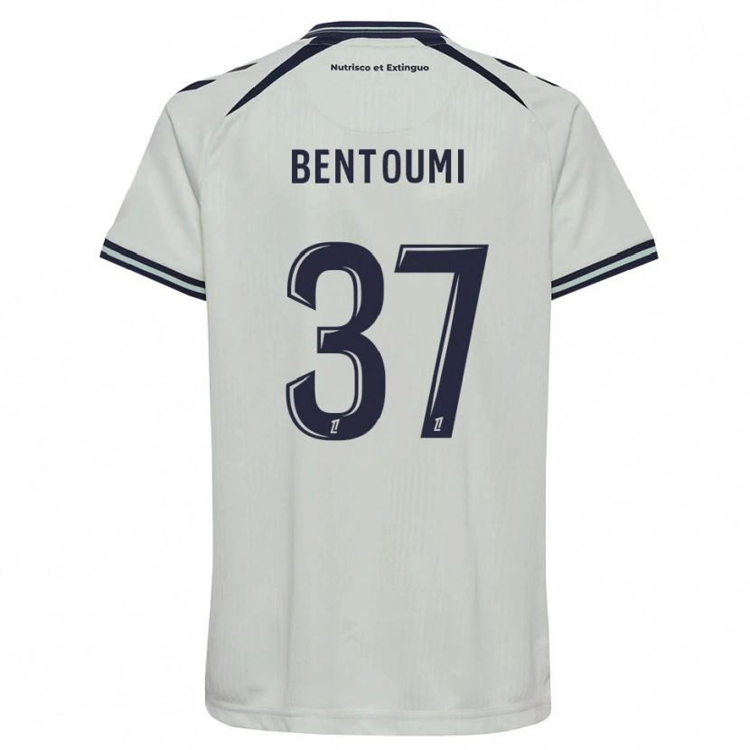 Danxen Dames Mokrane Bentoumi #37 Middernachtblauw Wit Uitshirt Uittenue 2026/27 T-Shirt